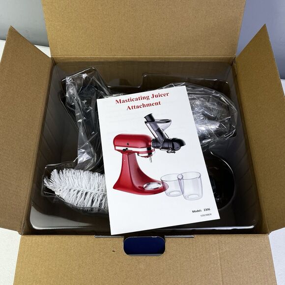 Masticating Juicer Attachment for Kitchenaid Stand Mixer Cool Cook Fresh Juice - Picture 4 of 7